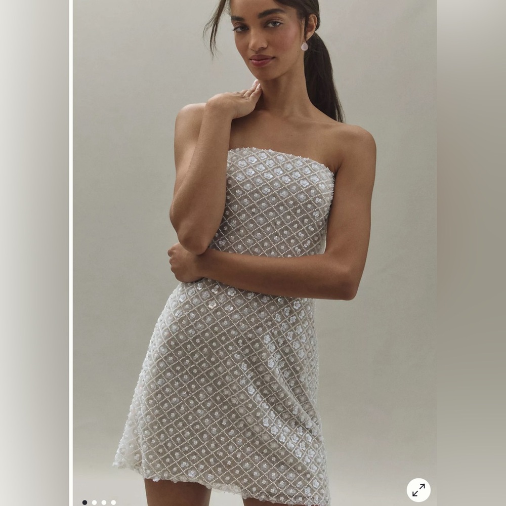 By Watters Crescendo dress. Size 4. Worn once for a few hours.
